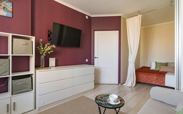 Квартира RoomyRoom с кондиционером у метро Парнас