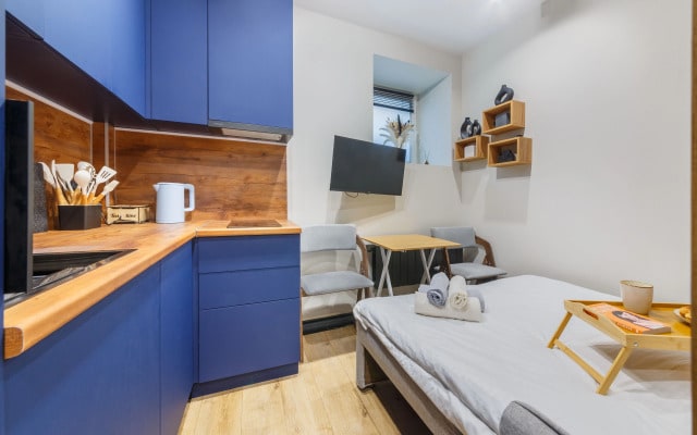 Квартира студия 15 м² 1 кровать