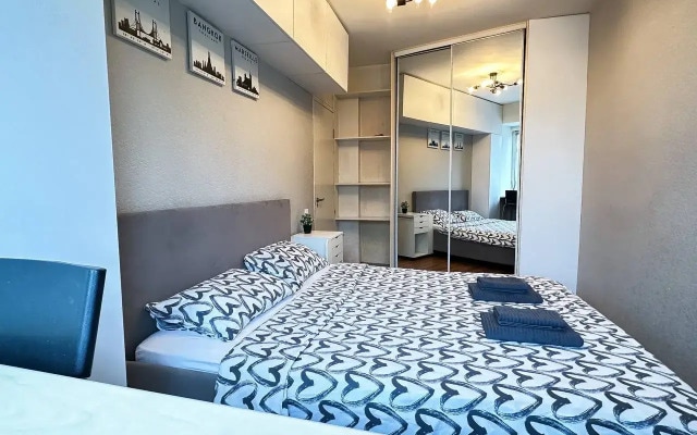 Квартира Top Rooms: Двухкомнатная у метро Пролетарская