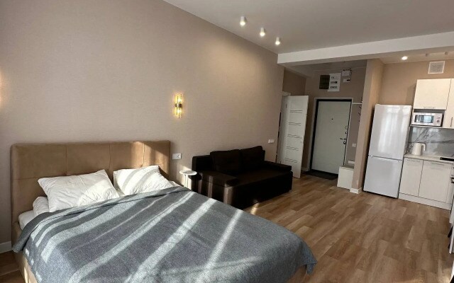 Квартира студия, 35 м², 2 кровати