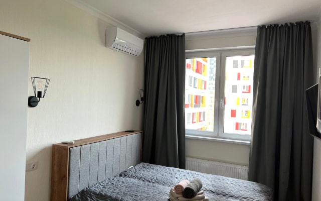 Malina Apartment Бесконтактное заселение студия в ЖК «Спутник»