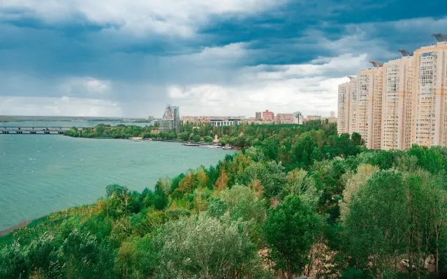 Квартира Видовая Студия возле Парка Дельфин