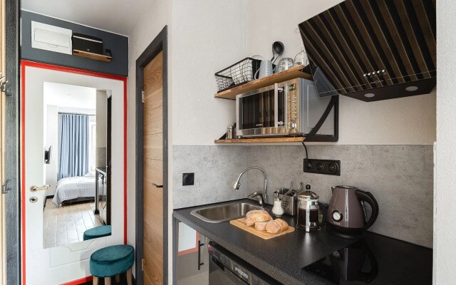 Апартаменты SMART LOFTS | Wood | 5 мин от метро Бауманская | Исторический дом