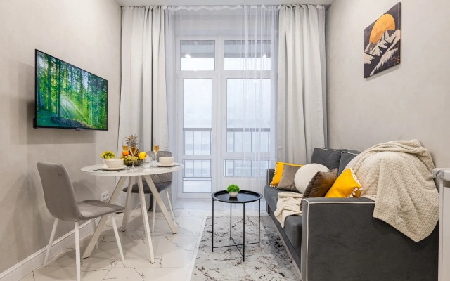 Апартаменты Дизайн у аквапарка Ривьера | My Home Aparts