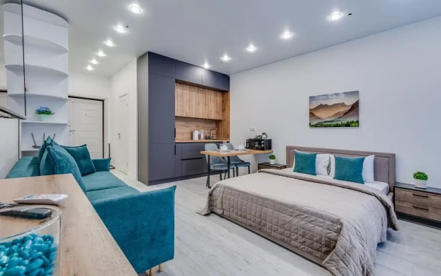 Апартаменты Представительский Люкс с Балконом и Красивым Видом Business Apartments