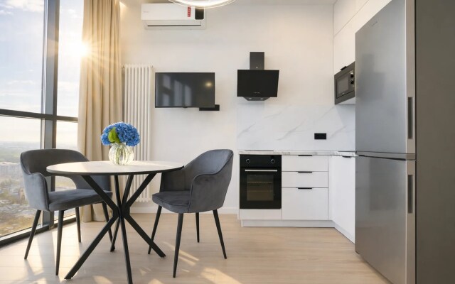 Квартира Просторная Cтудия у Южного рынка — Liberty Sity Apartments
