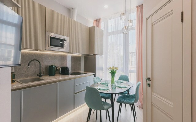 Апартаменты Red Apartments Арт Лайт Сити Гойя
