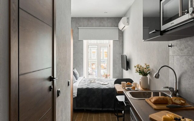 Апартаменты SMART LOFTS | Silk | 5 мин от метро Бауманская | Исторический дом