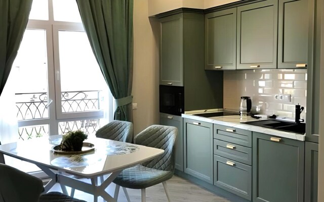 Апартаменты в современном стиле в ЖК "Изумрудный город"