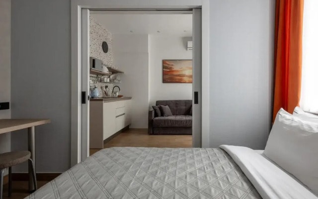 Апартаменты RED APARTMENTS Арт Лайт Баксия