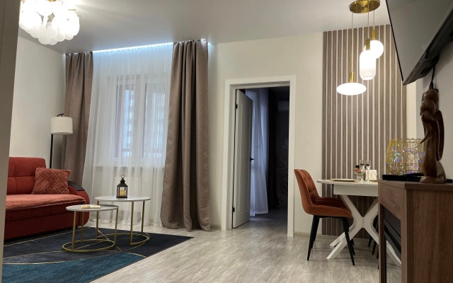 Квартира Парадайз LUX с камином в центре