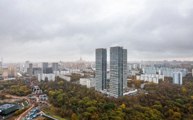 Квартира Лесенка в облака 41 этаж Двухуровневая В Гостях у Машеньки