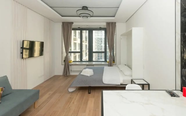 Апартаменты #2 Black studio for 2+2 by Lo Apartments