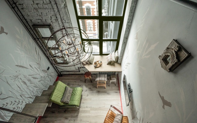 Квартира Moscow Deluxe Apartments Soho Bohemian Loft