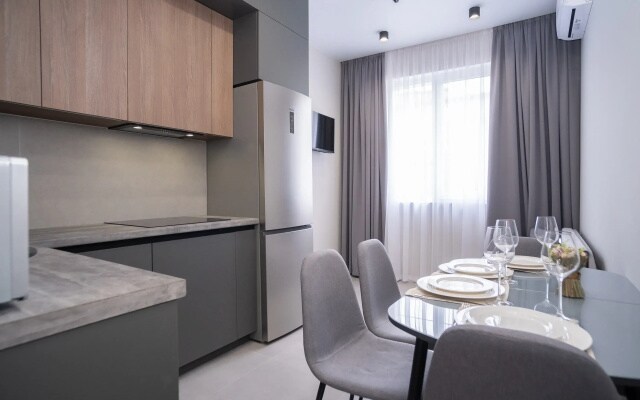 Апартаменты RED APARTMENTS Арт Лайт Сити апартамент Армстронг