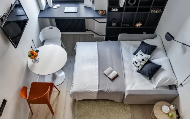 Апартаменты Двухуровневые апартаменты Estetic House в ЖК Loft FM