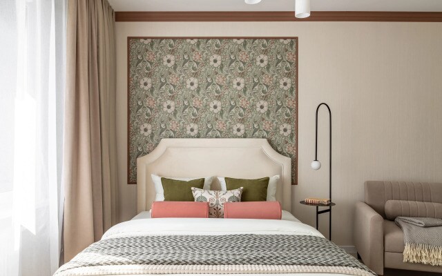 Квартира Moscow Deluxe Apartments Comfy Studio Berzarina