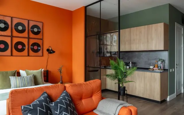 Квартира Moscow Deluxe Apartments Music vibe Deluxe
