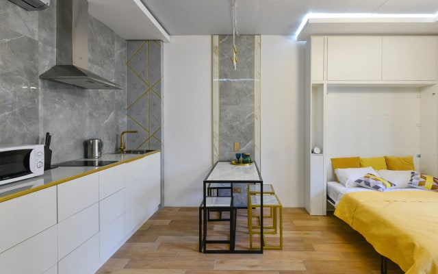 Апартаменты #1 Grey studio for 2+2 by Lo Apartments
