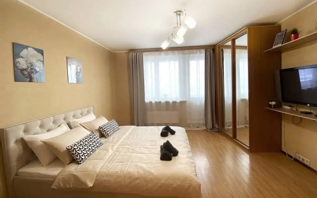 Квартира Top Rooms: Однокомнатная у метро Дубровка