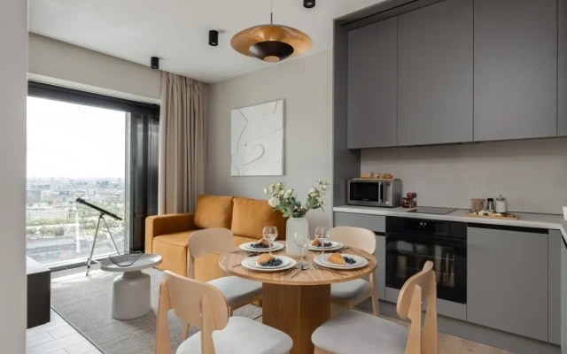 Апартаменты SMART LOFTS | Alta Vista | Вид с 39 этажа на всю Москву | Отдельная спальня | Метро