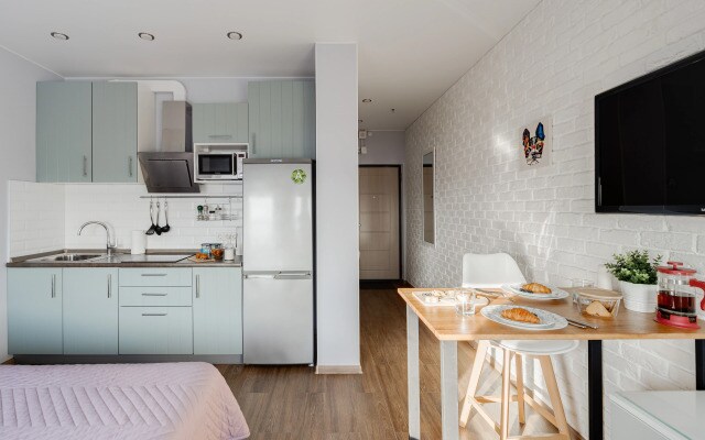 Апартаменты SMART LOFTS | Garden с видом на Останкинскую башню в новом ЖК рядом с метро
