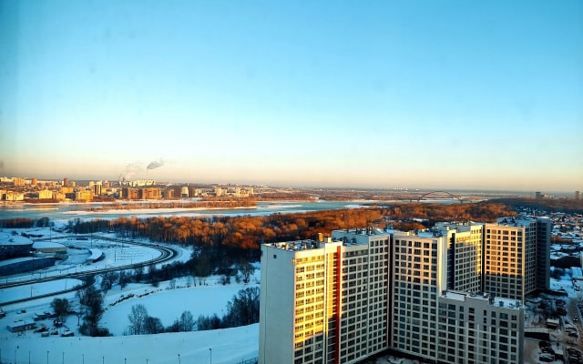 Квартира Студия с Видом на Бугринский Мост