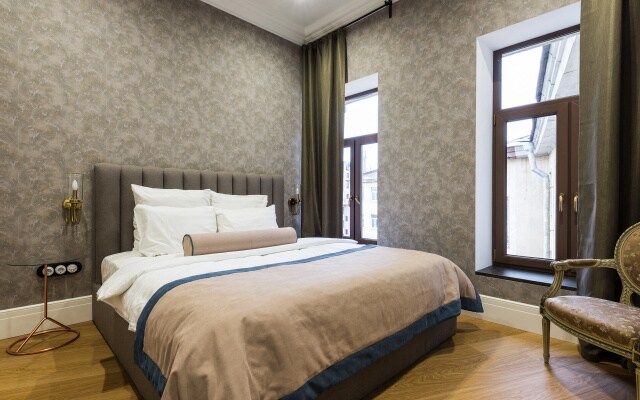 Апартаменты D apartments с 2-мя спальнями и выходом на террасу