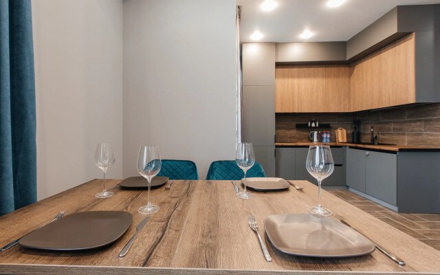 Апартаменты Red Apartments Арт Лайт Сити Кондо