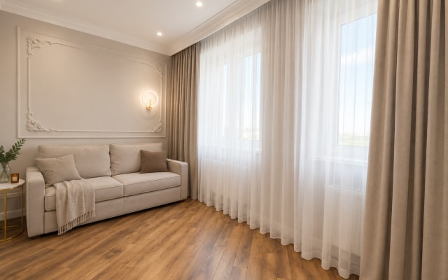 Апартаменты 1к. квартира 45м² с видом на озеро Кабан
