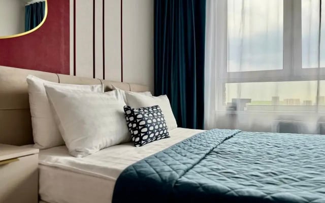 Квартира 1-к. Квартира 46 м² 2 Кровати