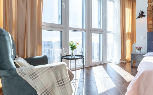 Апартаменты RentPlaza c панорамным видом на город