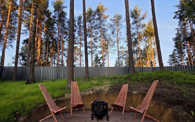 Частный дом в лecу ECOНОUSЕ-Kоркинo