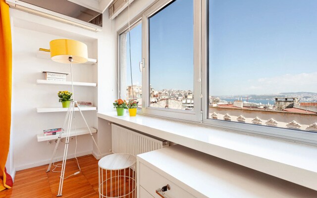 Апартаменты Spacious 3-Bedroom with Galata Tower & Bosphorus View
