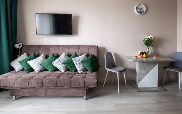 Квартира-студия, 25м² 2 кровати