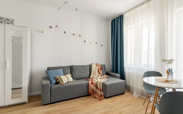Квартира Студия в скандинавском стиле Hugge Flat