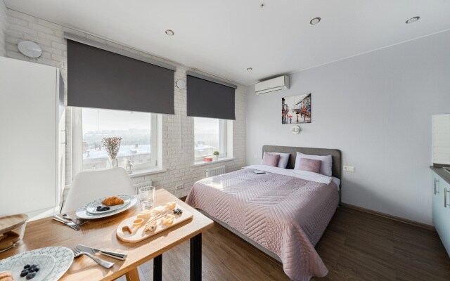 Апартаменты SMART LOFTS | Garden с видом на Останкинскую башню в новом ЖК рядом с метро