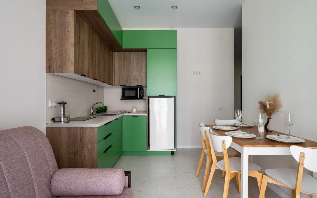 Апартаменты RED APARTMENTS Арт Лайт Сити апартамент Мартел