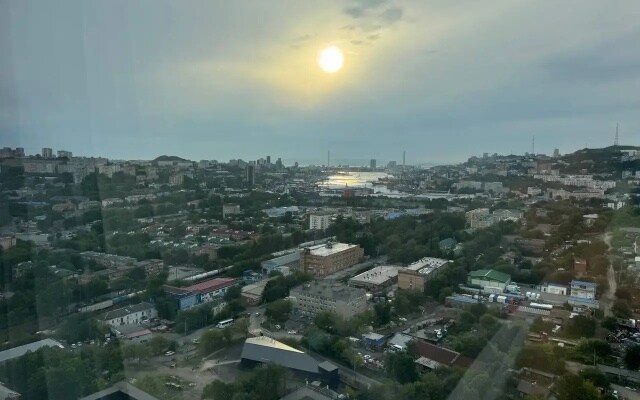 Квартира Стильная Cтудия с Видом на Золотой Мост