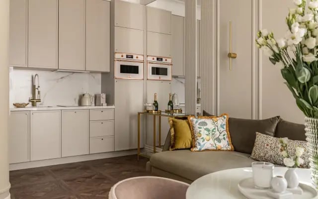 Квартира Moscow Deluxe Apartments Grand Residence SLAVA