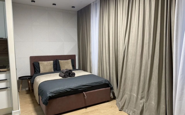 Квартира Cветлая cтудия pядом с метро Бoтаничeский caд