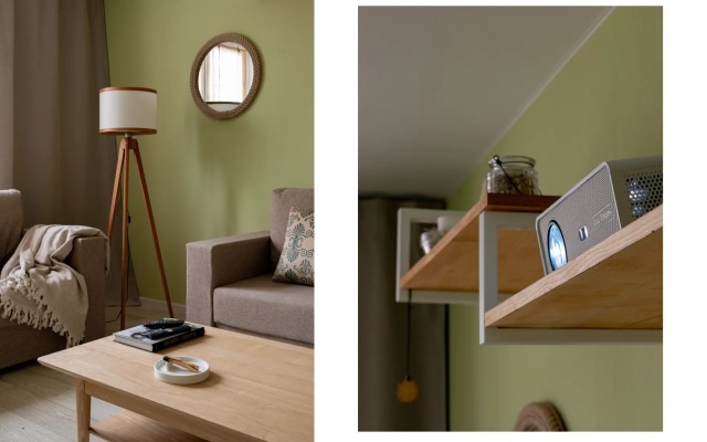 Квартира двухкомнатная в скандинавском стиле