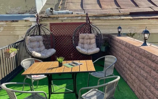 Апартаменты J&N Apartments с камином и летней террасой в самом центре исторического Выборга Краснофлотская 1