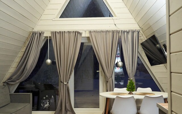 Частный дом A-Frame в лесу в 6 км от Мурманска