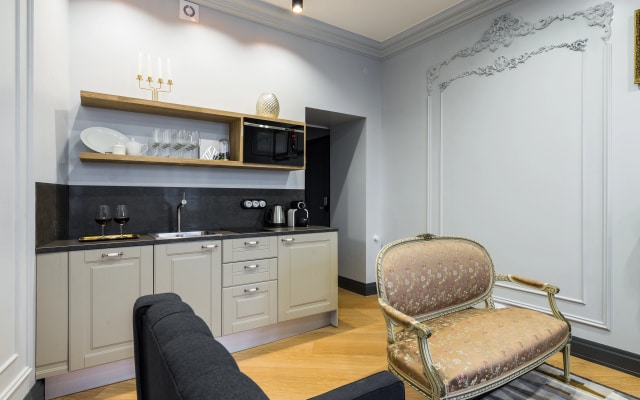 Апартаменты D apartments с 2-мя спальнями и выходом на террасу