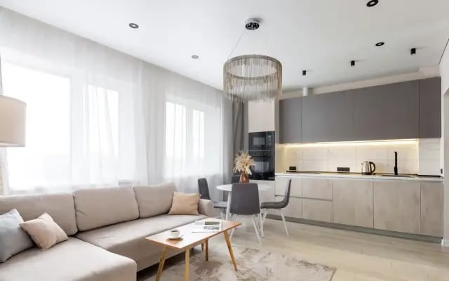 Апартаменты SleepNsk Красивая Трешка Около Аквапарка