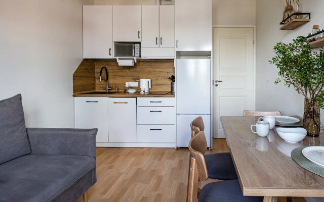 Квартира Сканди однокомнатные Piter Apartments с кондиционером