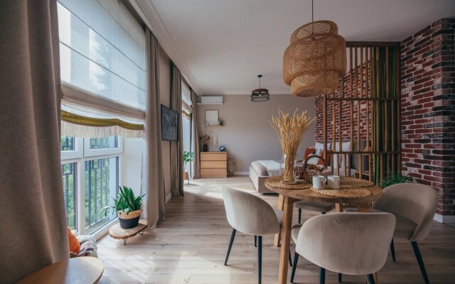 Апартаменты Boho Room в 100 метрах от моря