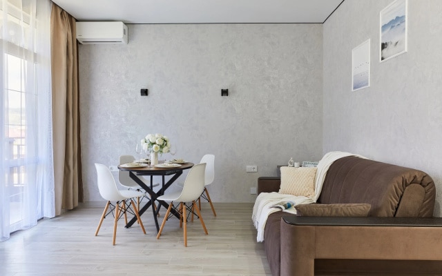 Апартаменты Red Apartments Арт Лайт Сити Грей