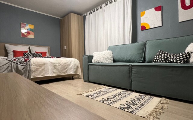 Квартира Art Room в минуте от метро Молодежная